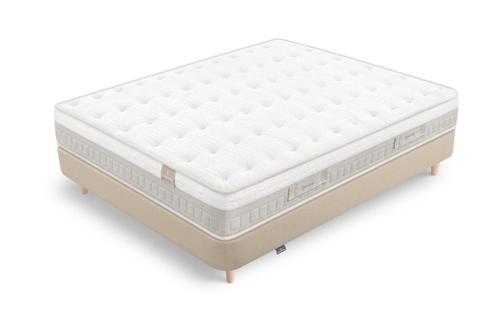 Colchon ELEMENT HR2 Suave- Base Classic Bianca Arena (2)
