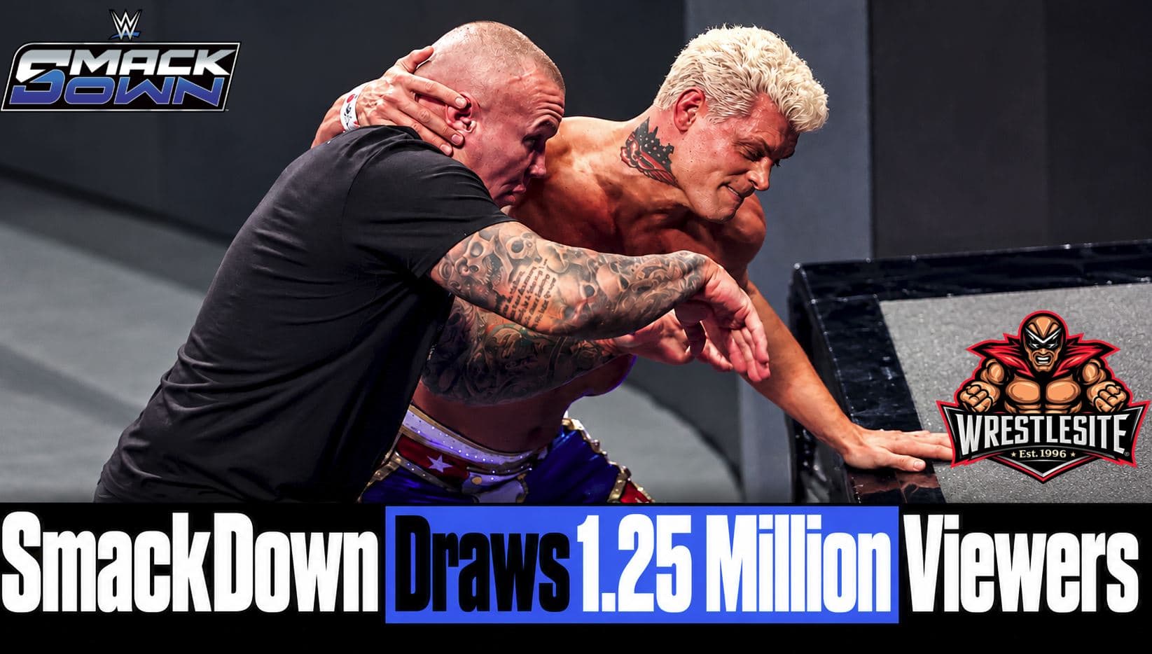 WWE SmackDown, October 2 ratings show 1.25 million viewers and an unchanged 0.27 demographic rating