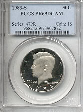 1983-S PCGS PR69 DCAM