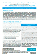 The Value of Data Infrastructure Insight White Paper Report
