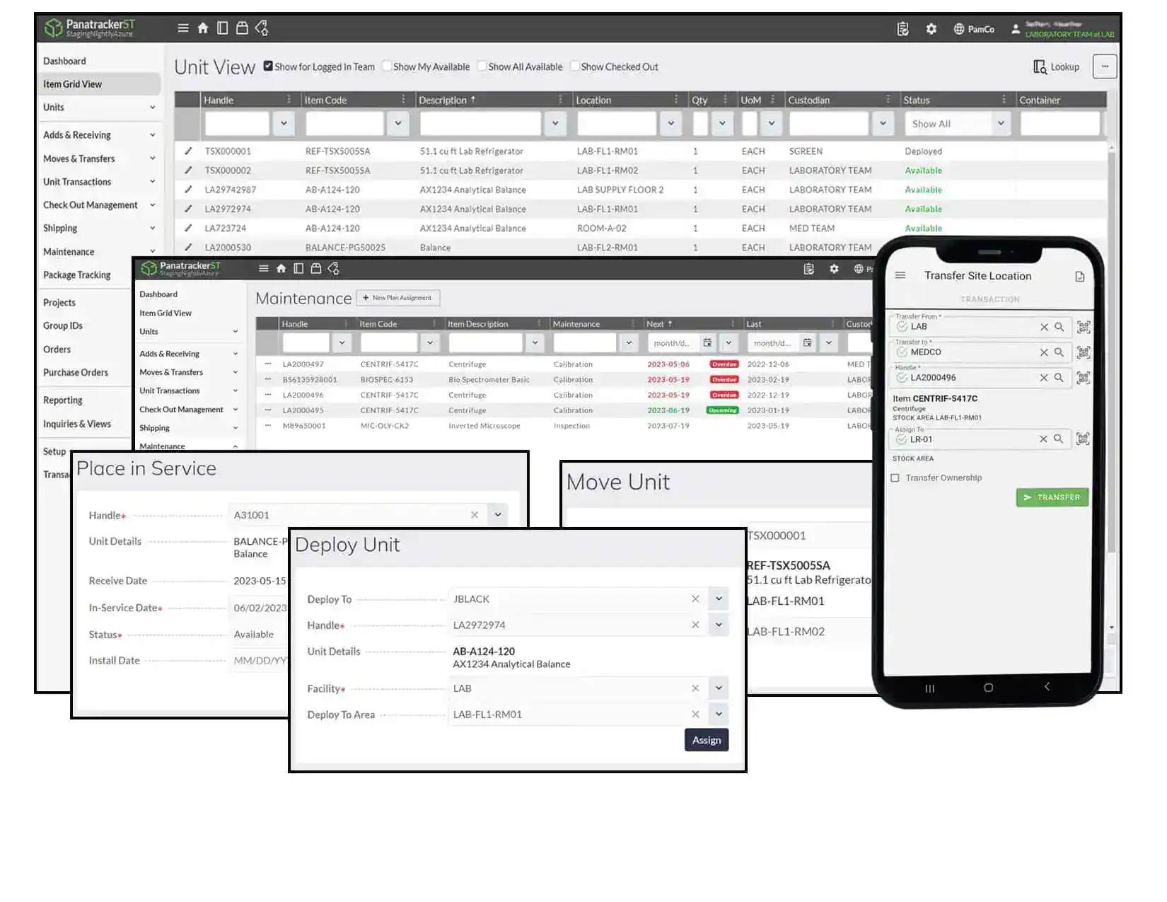 Panatrack Screenshot