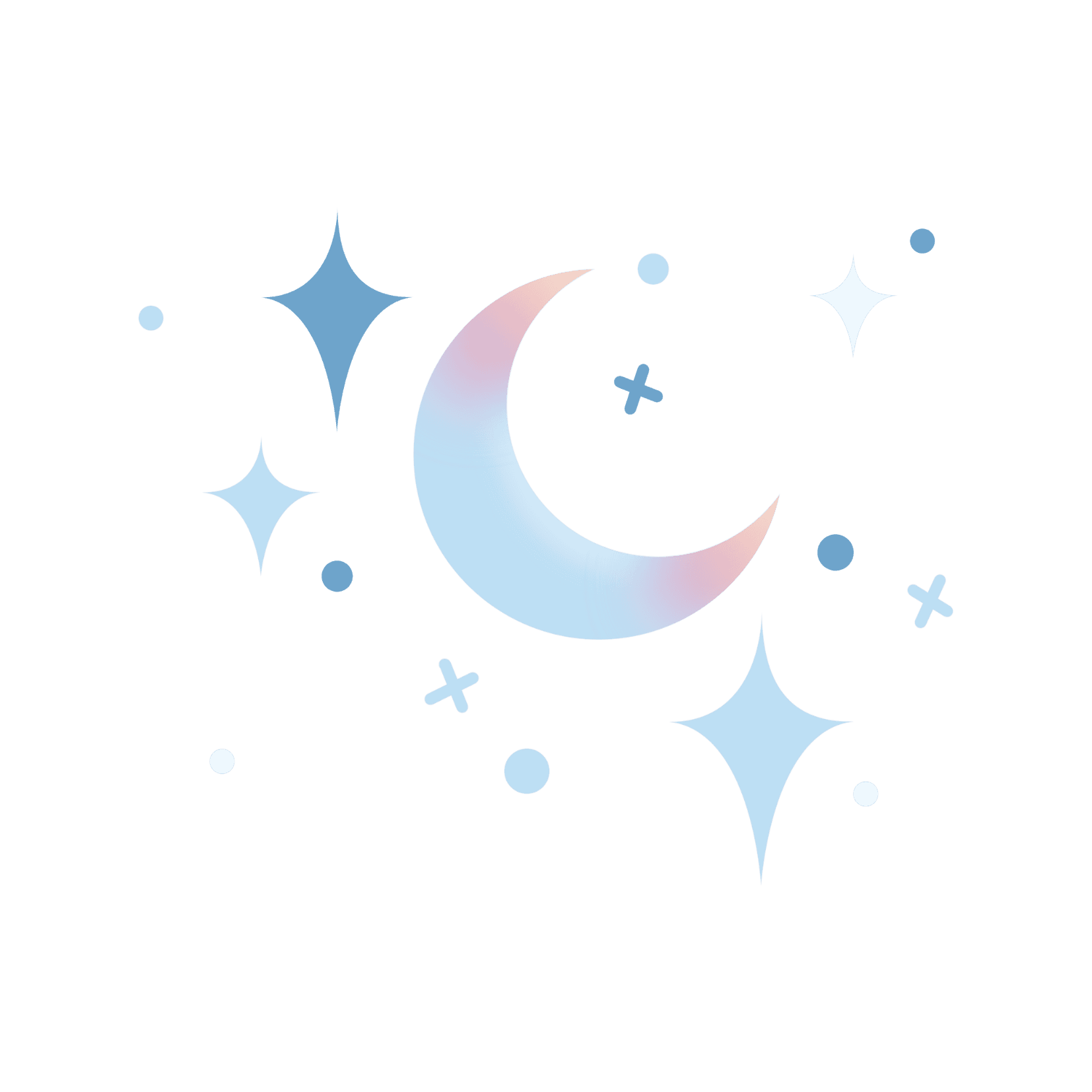 Sticker lune