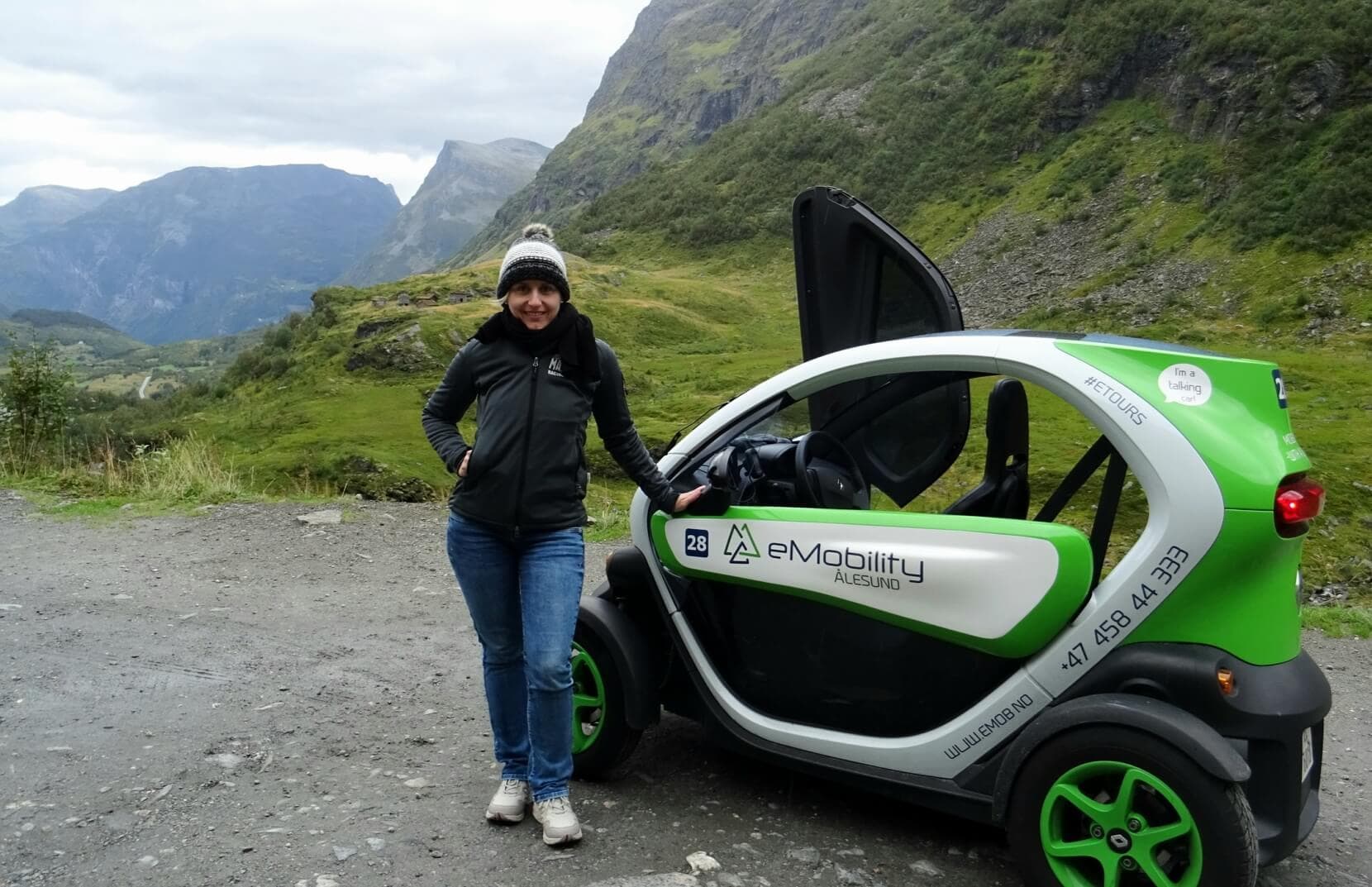 Geiranger Twizy Tour zum Dalsnibba