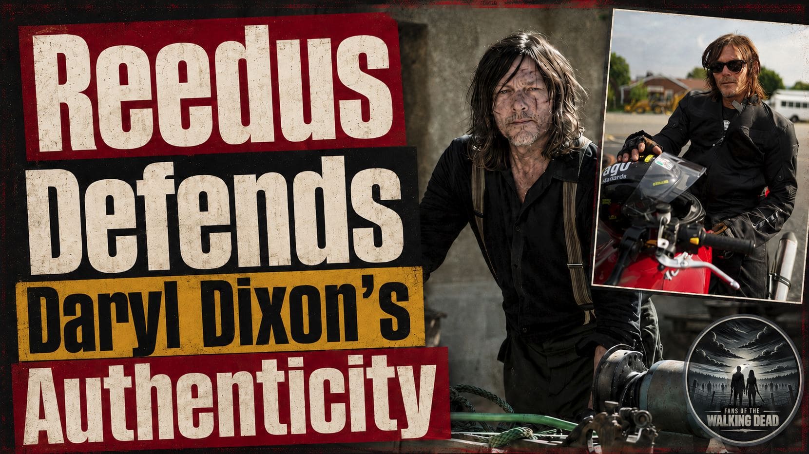 Norman Reedus discusses Daryl Dixon’s authentic French and Spanish storytelling approach during SNF Nostos panel