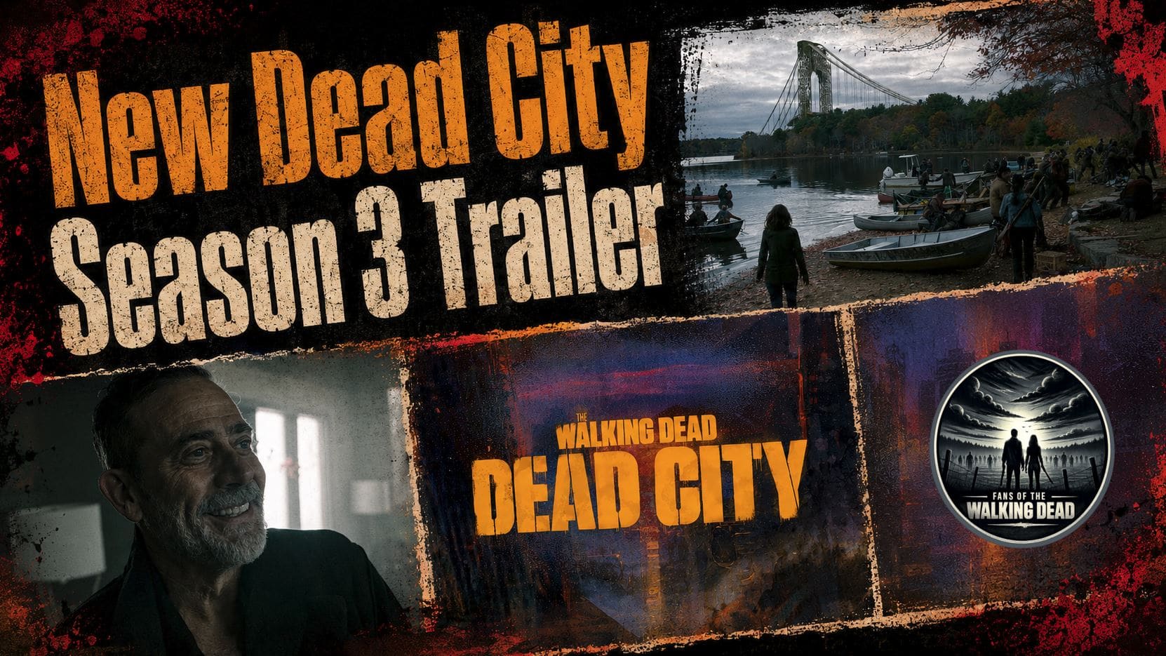 Maggie and Negan stand united in The Walking Dead Dead City season 3 trailer for AMC