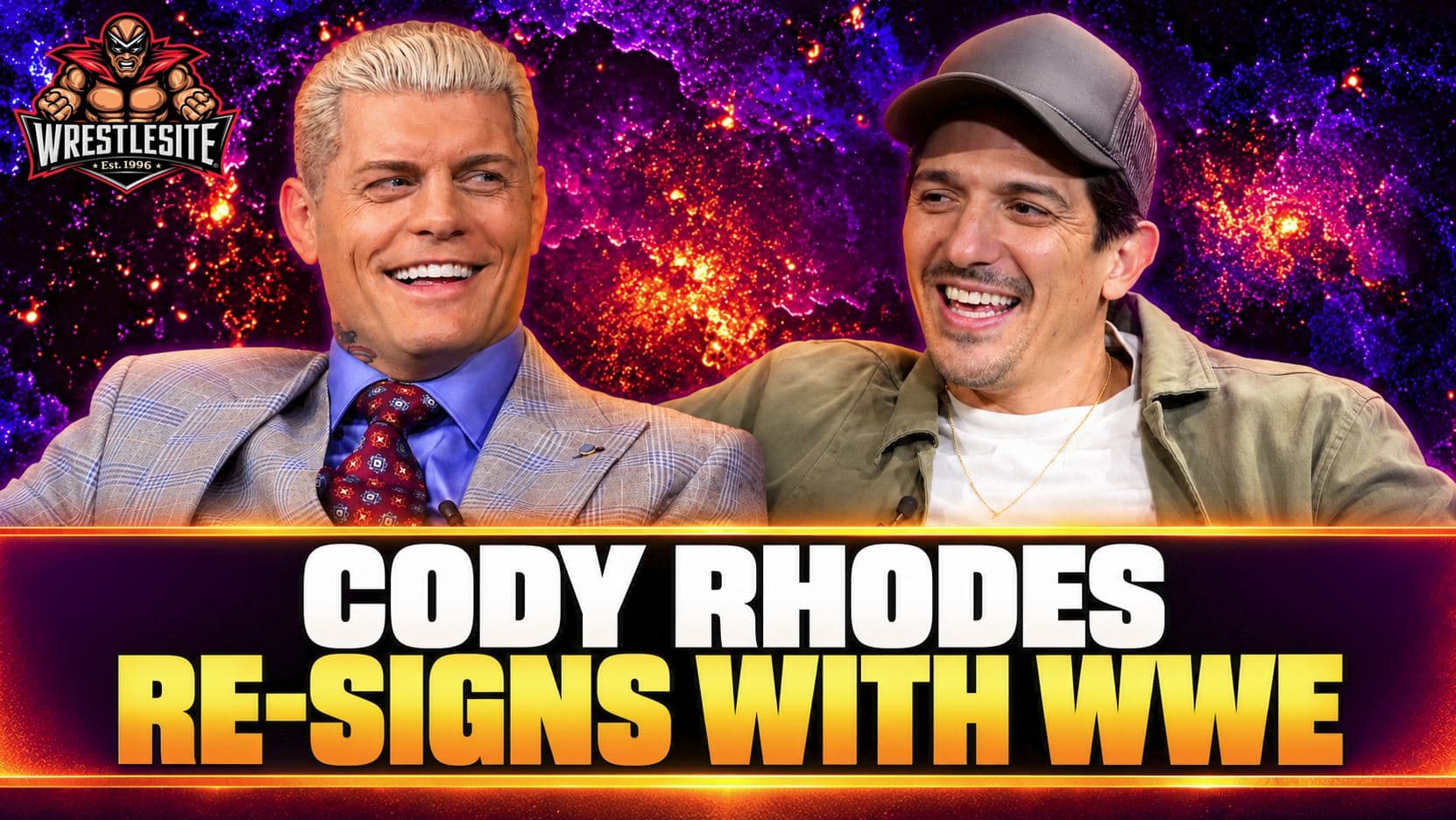 Cody Rhodes discusses his new WWE contract and plans to finish his wrestling career there