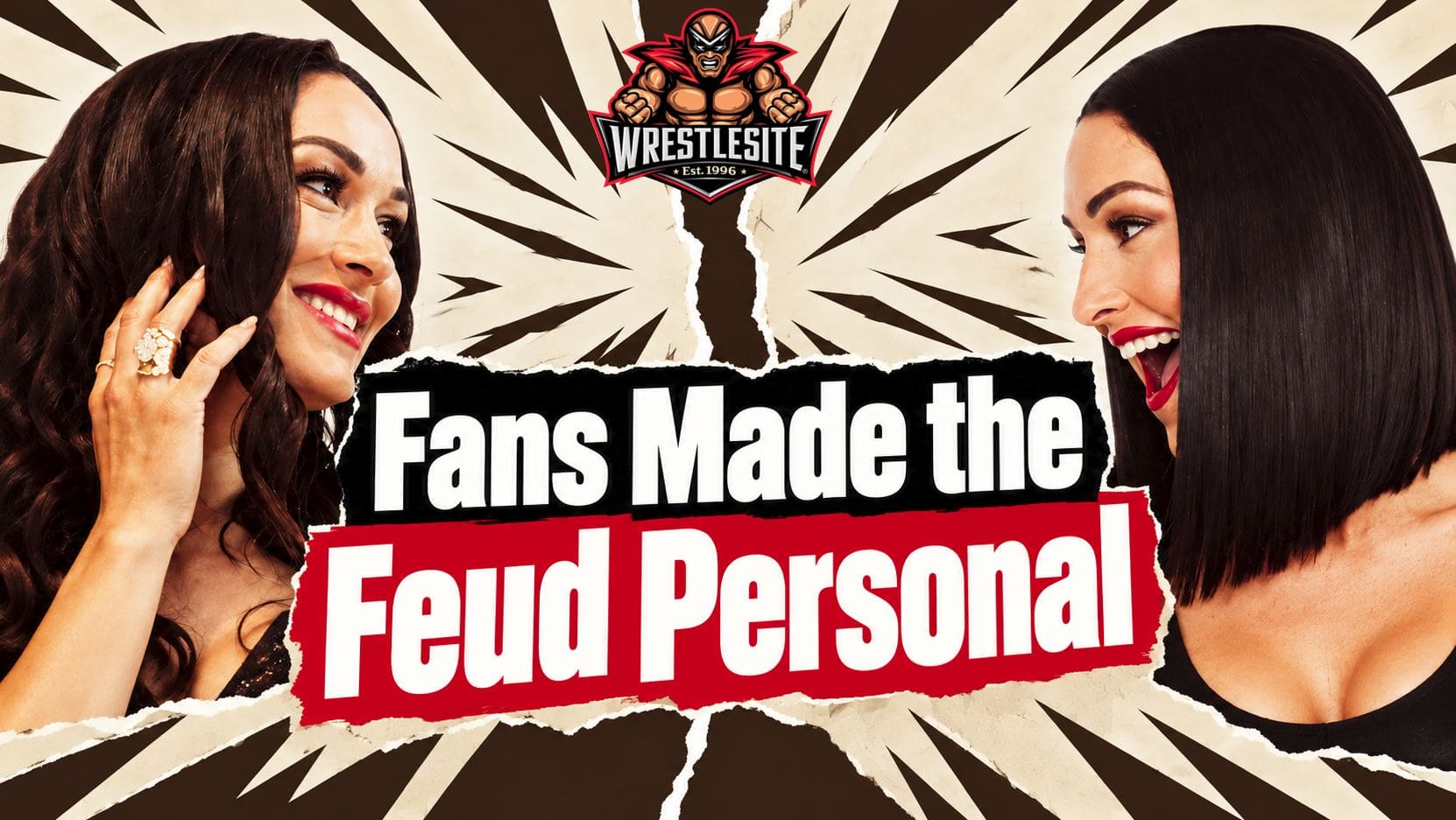 Nikki Bella and Paige exchange personal insults during a heated WWE SmackDown confrontation