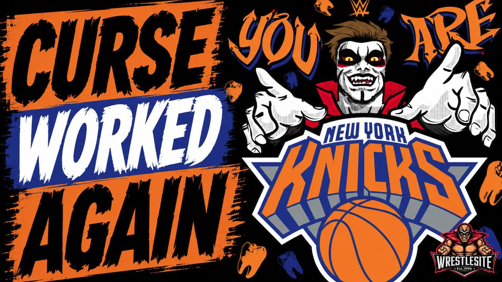 Danhausen appears in Knicks-themed image as fans credit curse during New York’s playoff run online