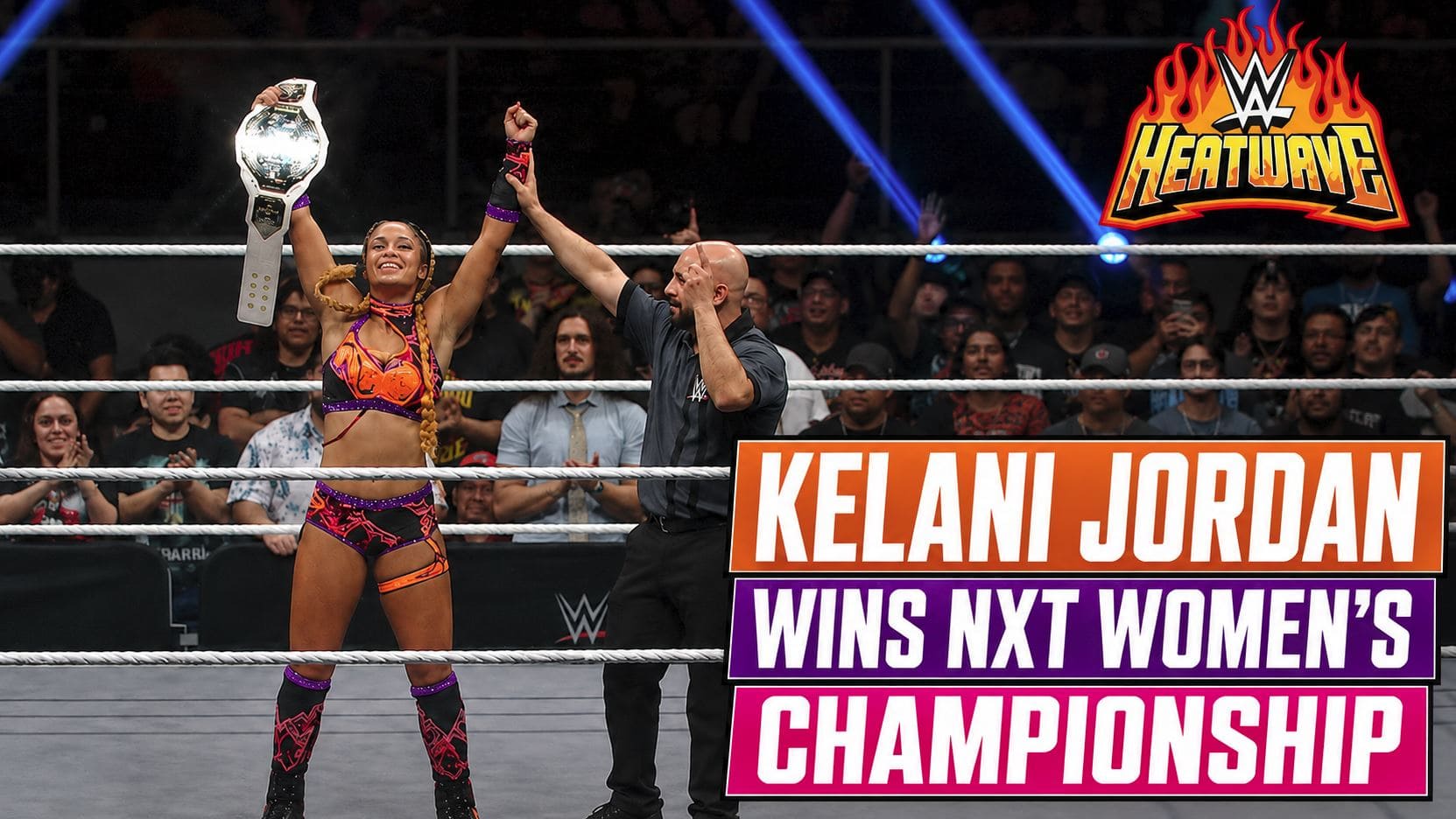 Kelani Jordan defeats Kendal Grey after exposed turnbuckle helps decide NXT Women’s Championship match