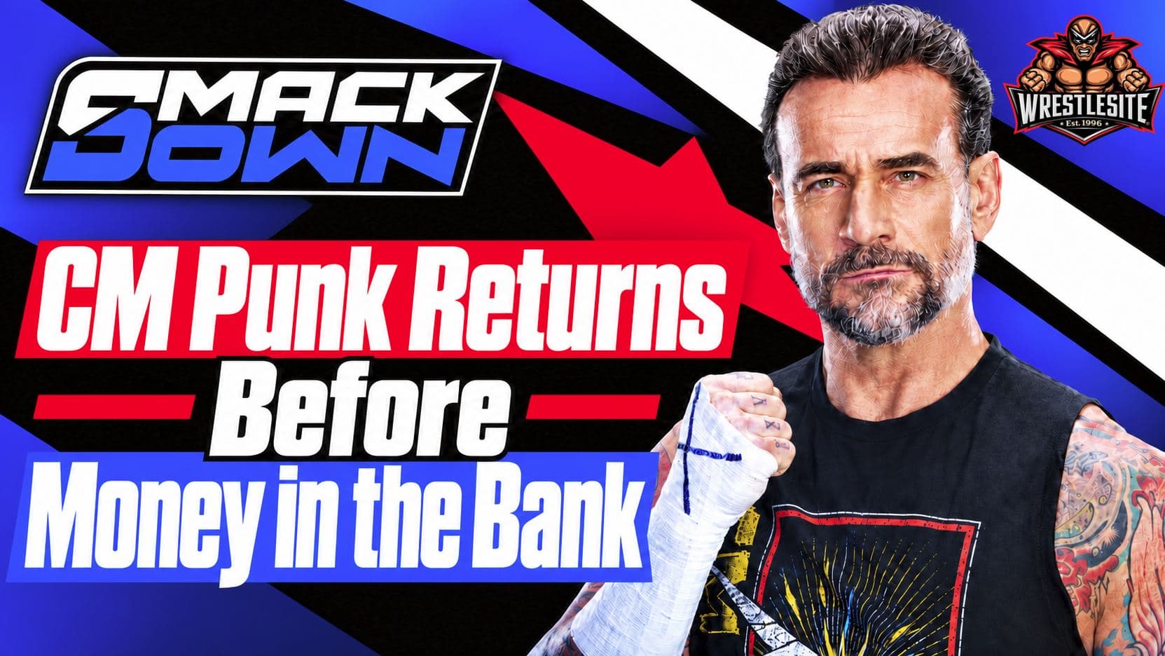 CM Punk returns to WWE SmackDown as Charlotte Flair and Tatum Paxley challenge Fatal Influence