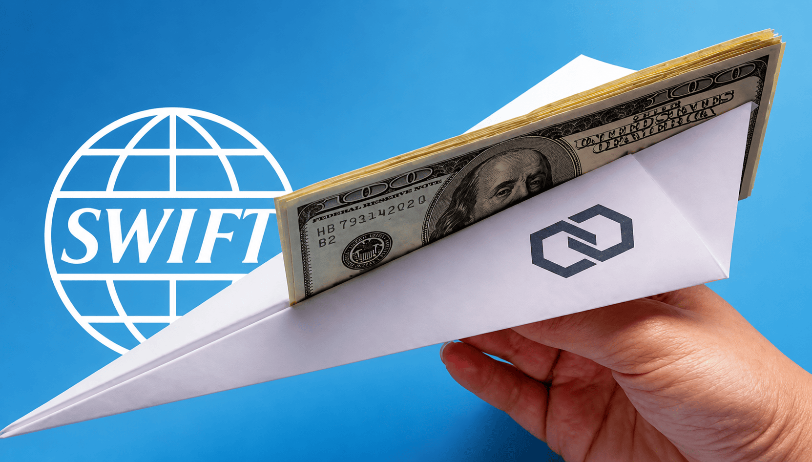 Showing Fund Transfer through SWIFT transfer