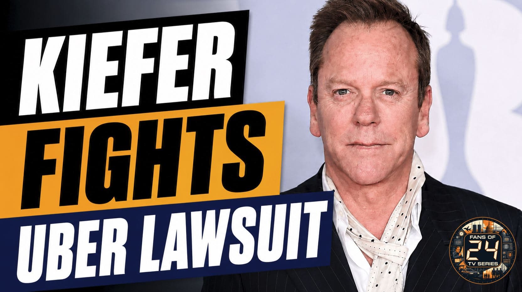 Kiefer Sutherland denies claims in a lawsuit filed by an Uber driver after an alleged January dispute in Los Angeles