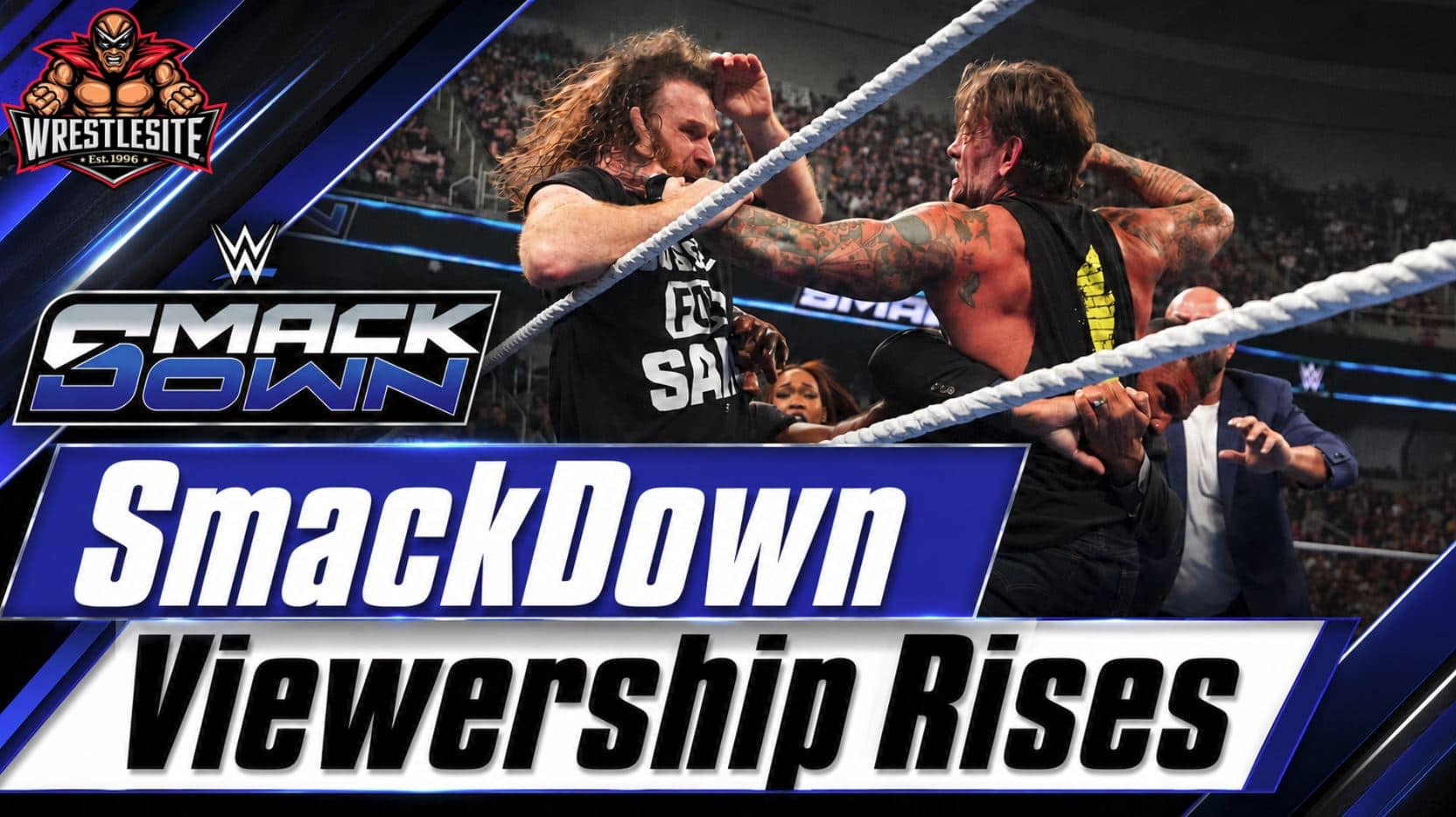 WWE SmackDown wrestlers compete during the July 17 broadcast as viewership rises and demographic ratings fall