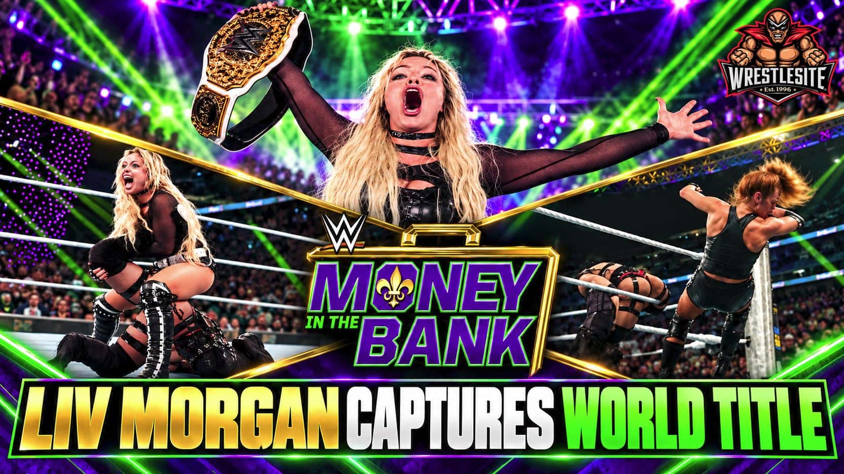 Liv Morgan defeats Stephanie Vaquer and Becky Lynch to win Women’s World Championship in Orleans