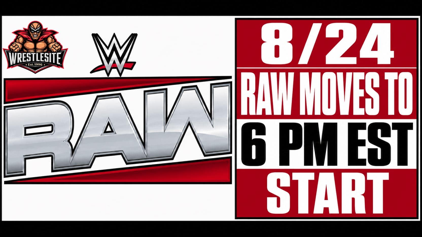 WWE Raw airs from Ottawa at an earlier 6 PM ET start as the company prepares a double taping