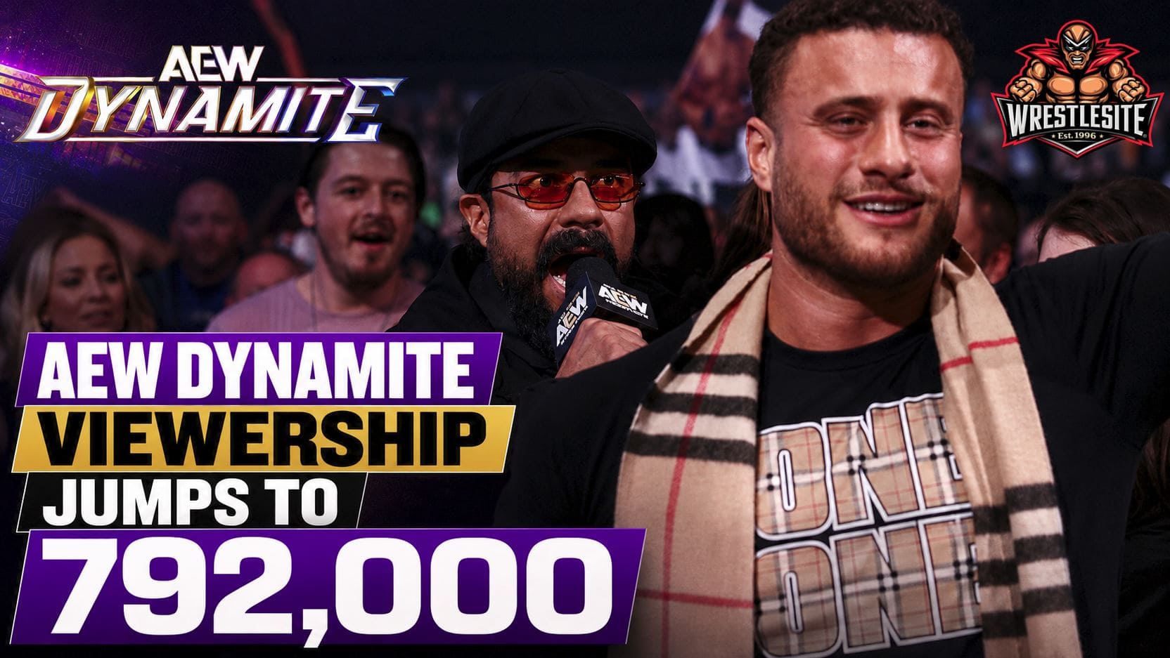 AEW Dynamite drew 792,000 viewers on TBS with a 0.18 key demo rating August 26