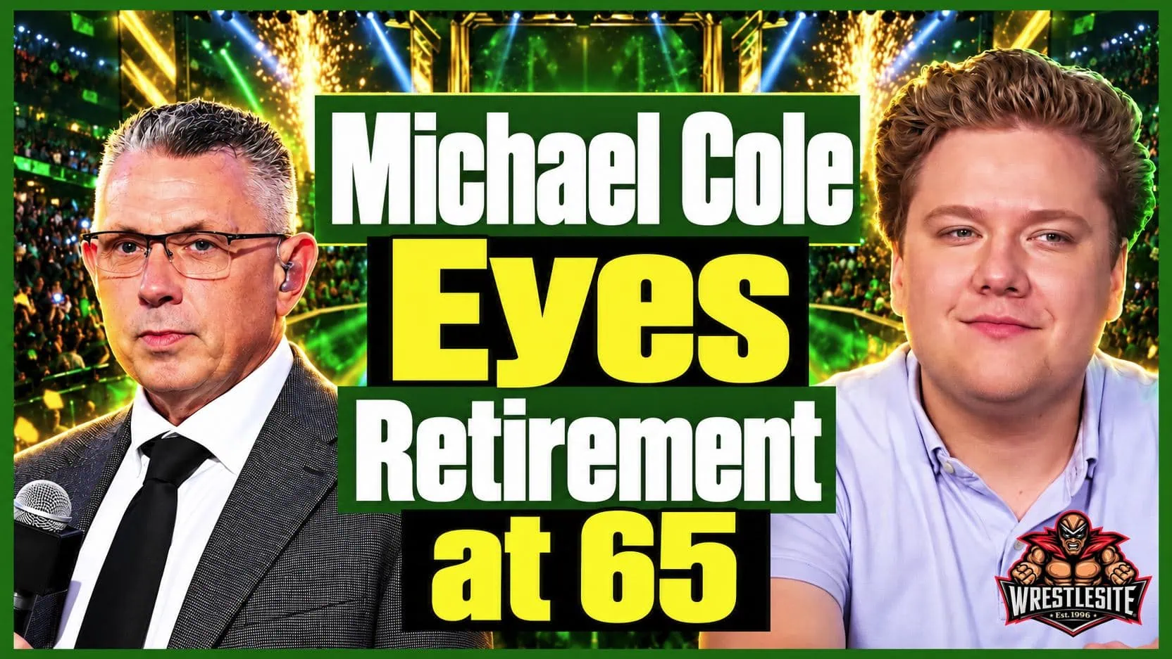 Michael Cole discusses retiring at 65 and finishing his WWE commentary career at his best