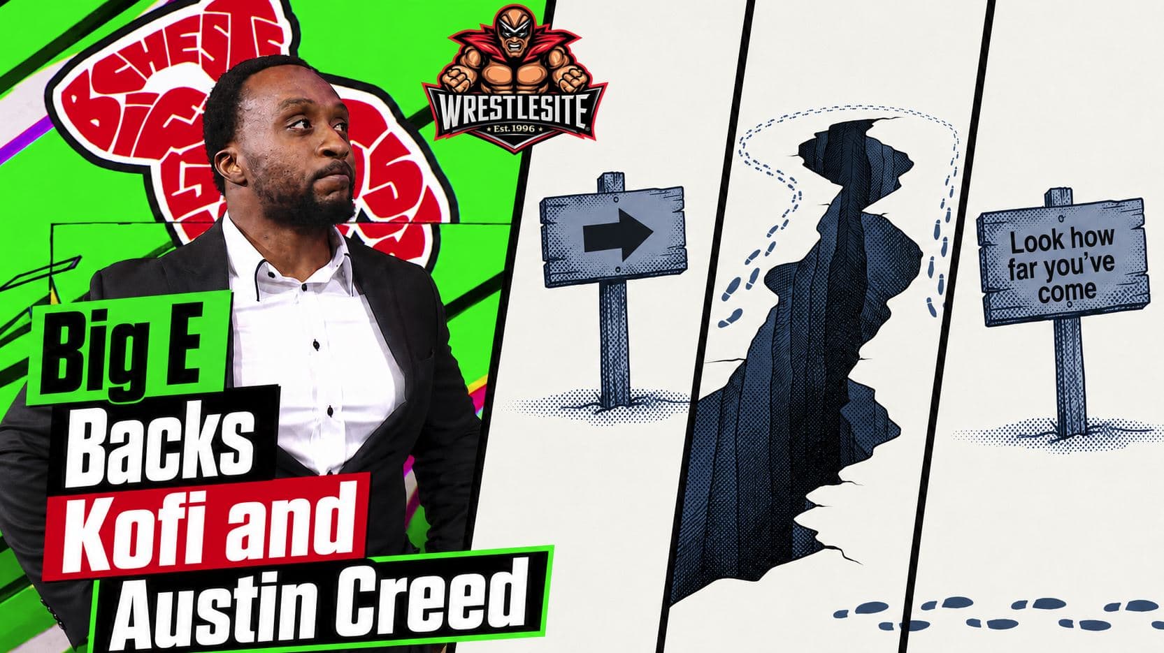 Big E praises Kofi Kingston and Austin Creed after their AEW move and championship success
