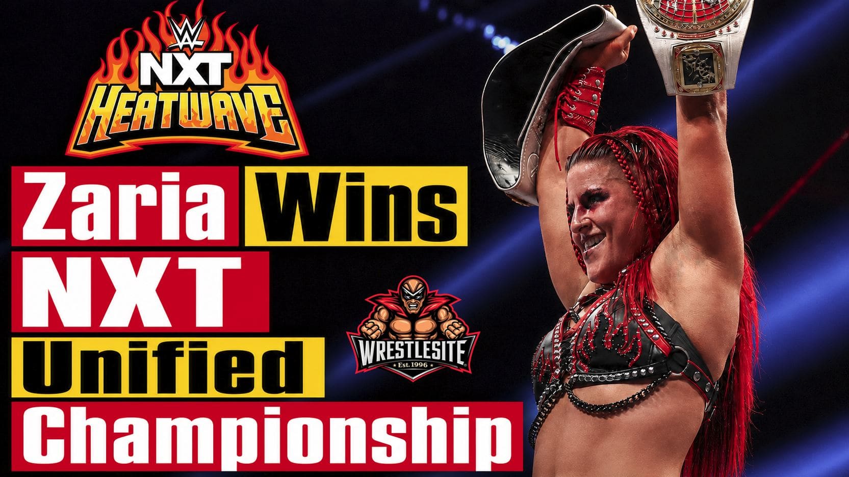 Zaria, Wren Sinclair, Kali Armstrong, NXT Heatwave, NXT Women’s North American Championship, WWE Speed, WWE NXT