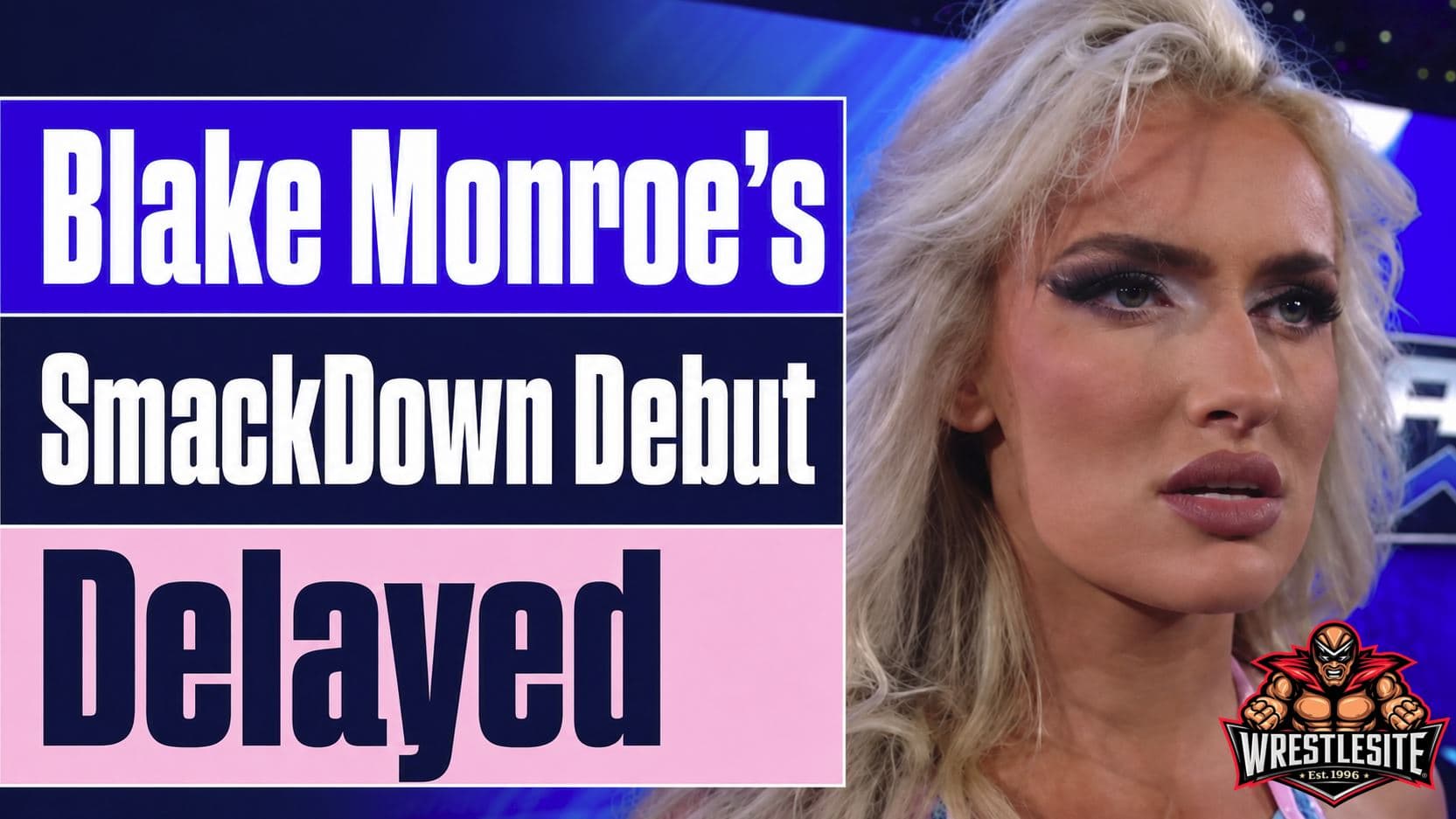 Blake Monroe attacks Giulia before their scheduled WWE SmackDown match in Toronto on August 21