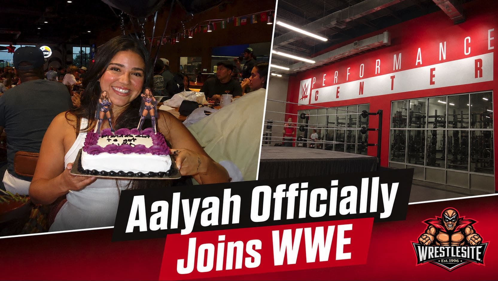 Aalyah Gutierrez begins training at the WWE Performance Center after officially joining its internal roster