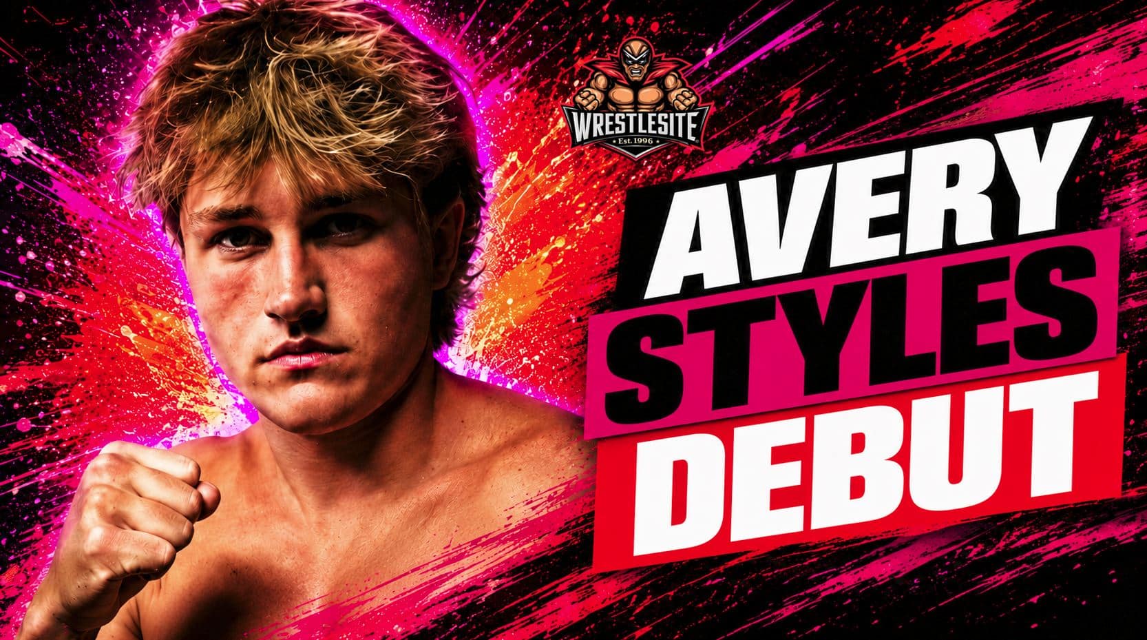 Avery Styles prepares for his pro wrestling debut with AJ Styles standing in his corner