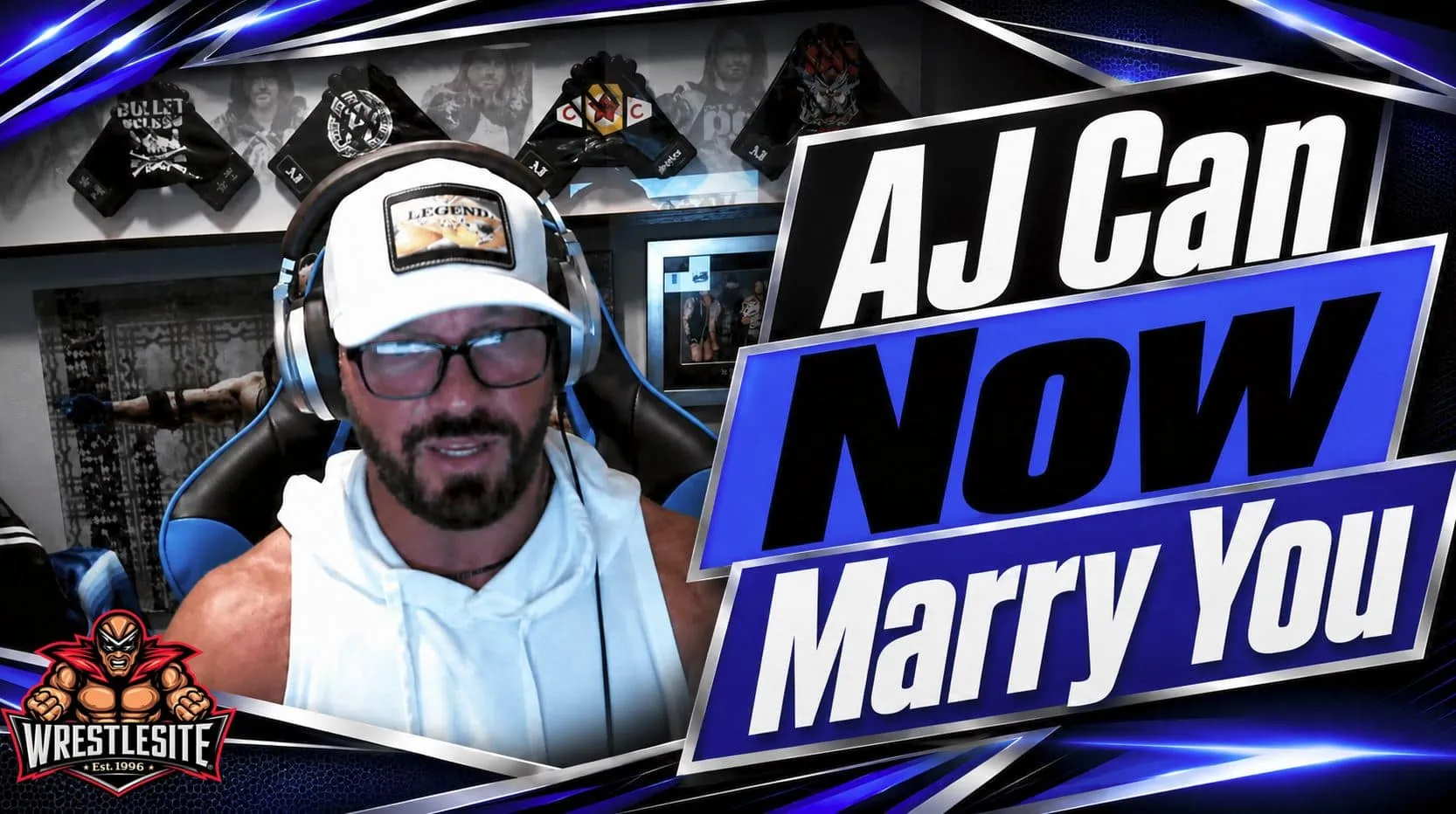 AJ Styles speaks on podcast about becoming wedding officiant before his first ceremony