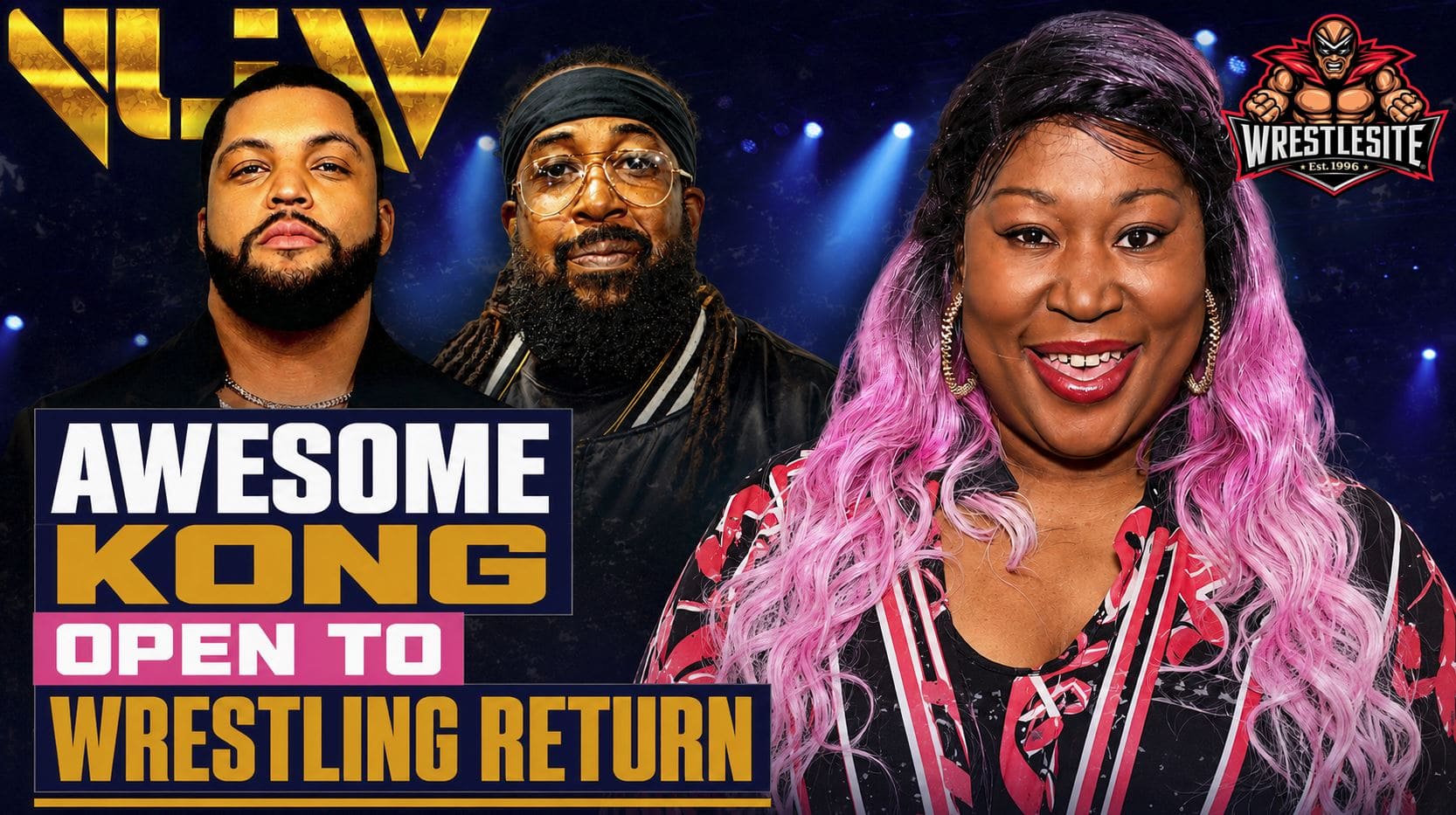 Awesome Kong discusses possible wrestling return while reflecting on her career during the No Contest podcast