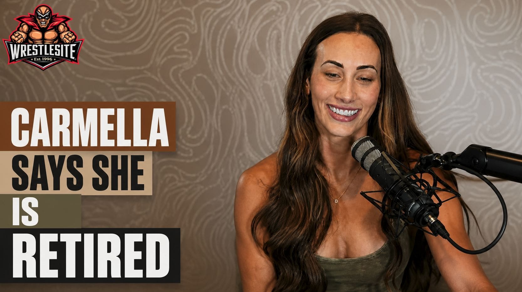 Carmella says she is retired from professional wrestling after becoming a mother and leaving WWE