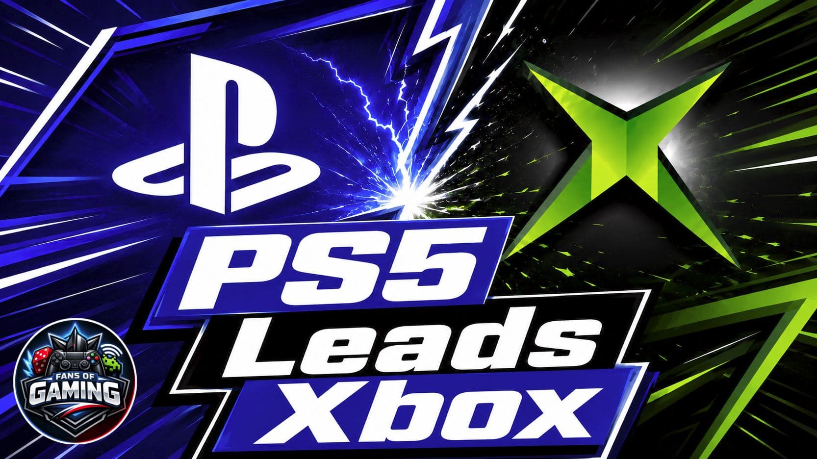 PlayStation 5 console displays AAA single player gaming strength compared to Xbox Series X/S sales
