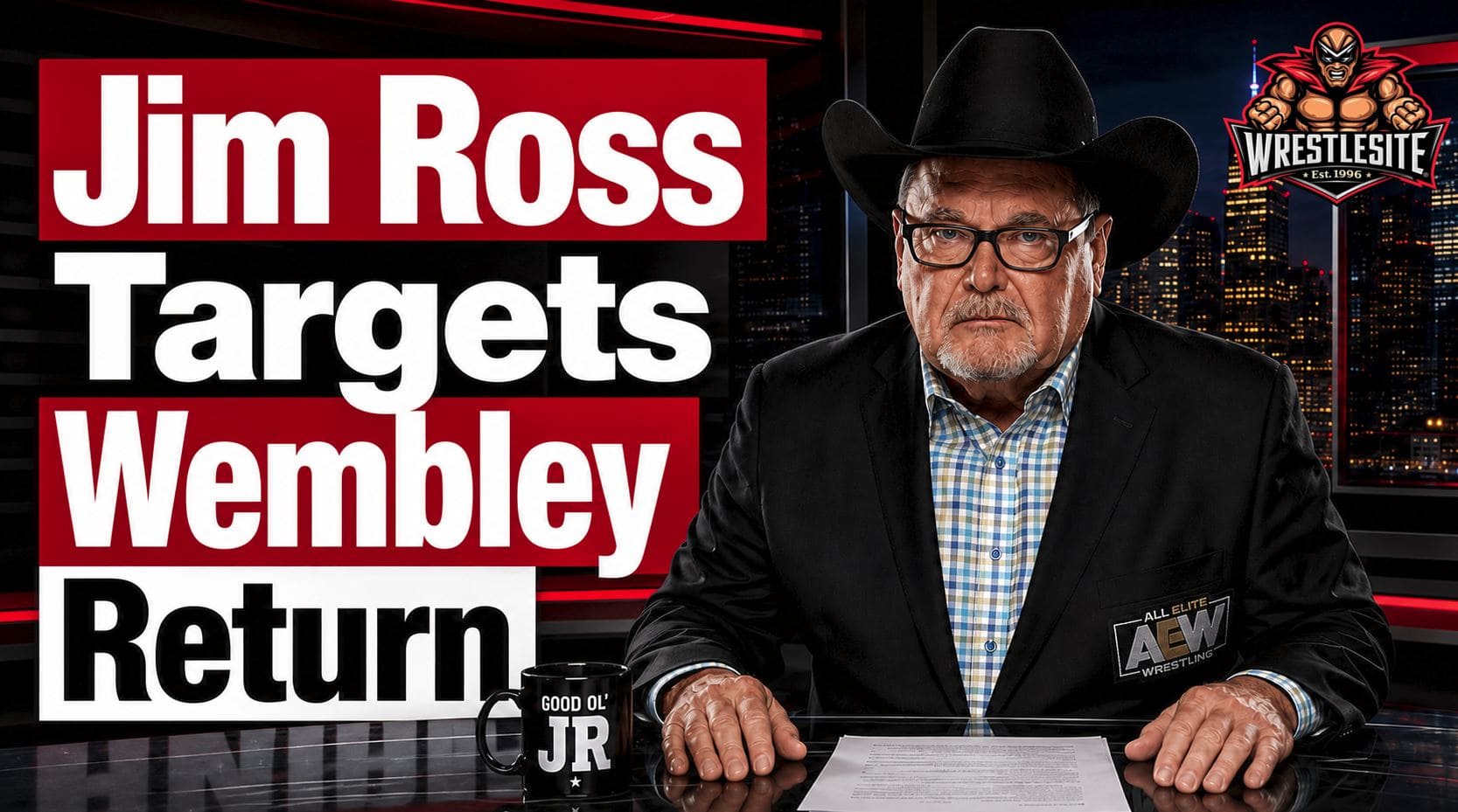 Jim Ross discusses possible AEW return at Wembley while preparing for brain surgery and recovery