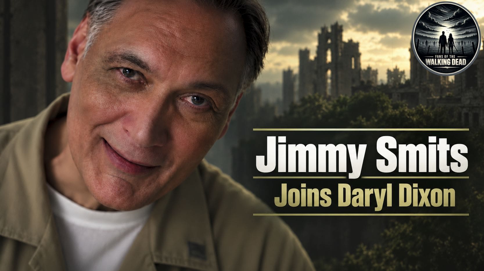 Jimmy Smits appears as Captain Alejandro Perkins opposite Norman Reedus in the Daryl Dixon final season teaser