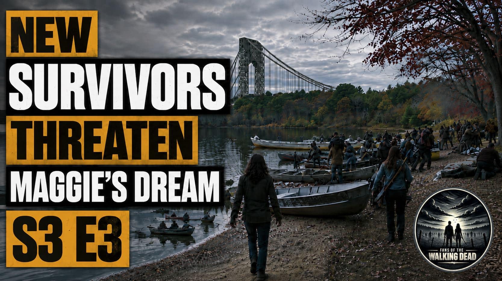 Maggie and Renata confront the arrival of a large survivor group in The Walking Dead: Dead City season 3 episode 3