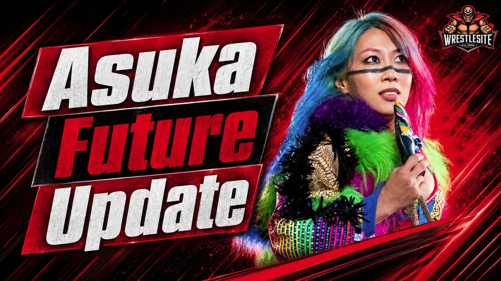 Asuka embracing IYO SKY after WWE Backlash amid growing speculation about her future