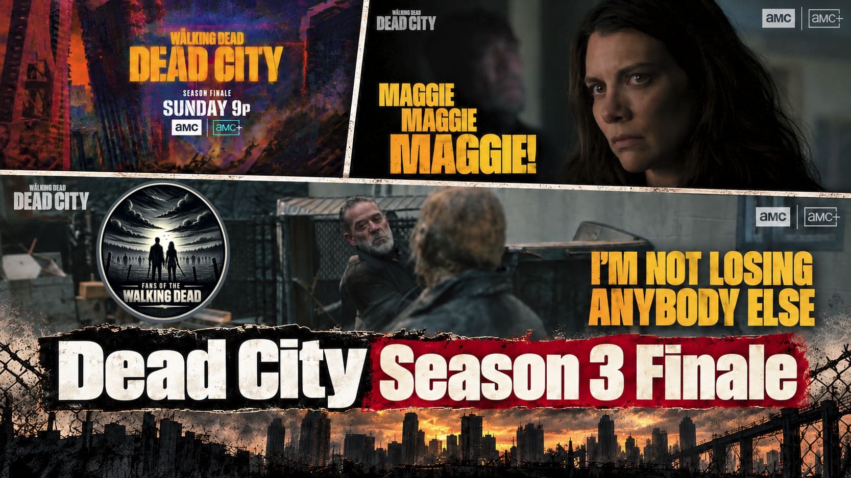 Maggie, Negan, and Hershel face new danger in the trailer for The Walking Dead: Dead City Season 3 finale