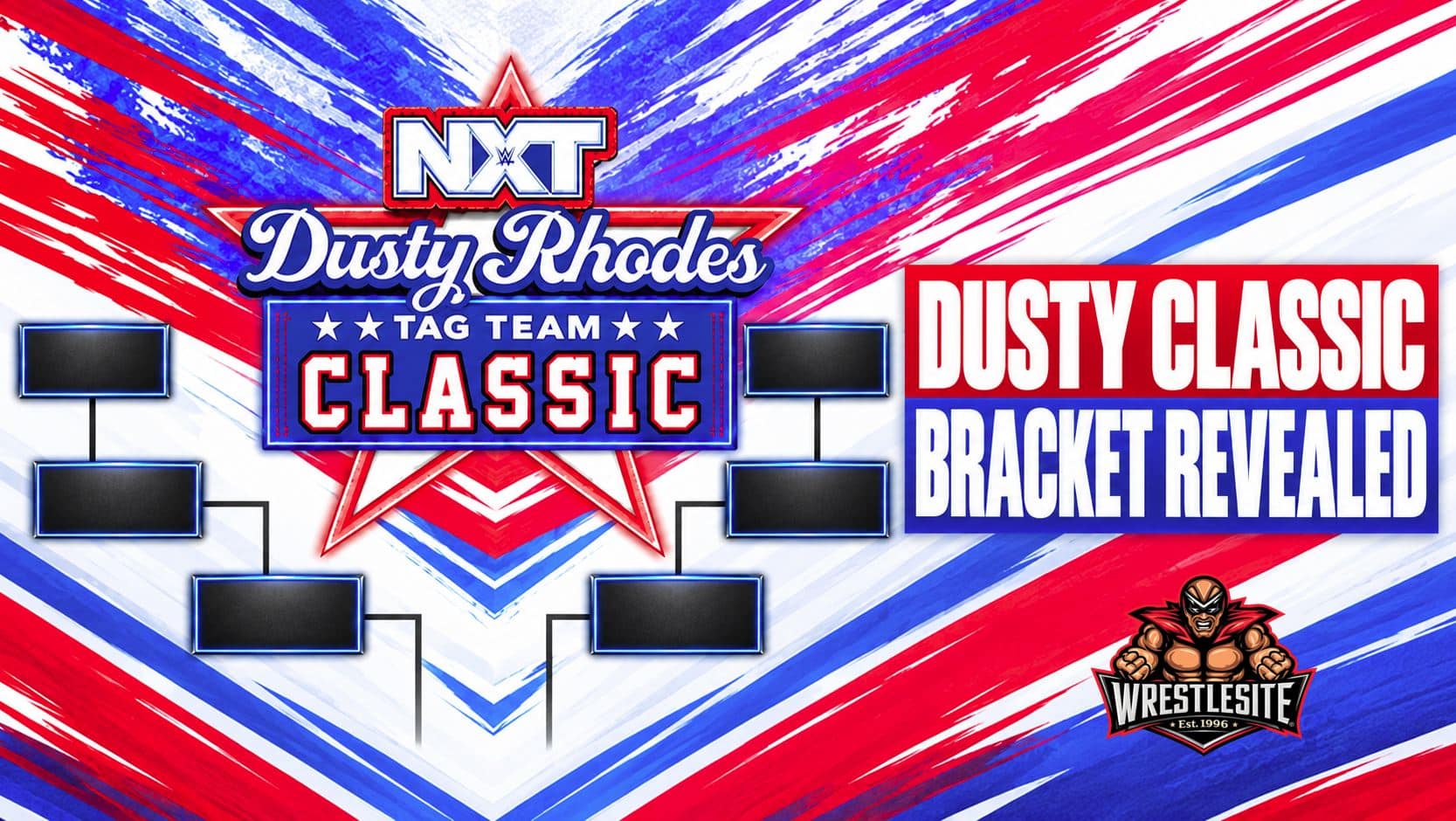 2026 Dusty Rhodes Tag Team Classic bracket shows first-round matchups and two teams receiving byes