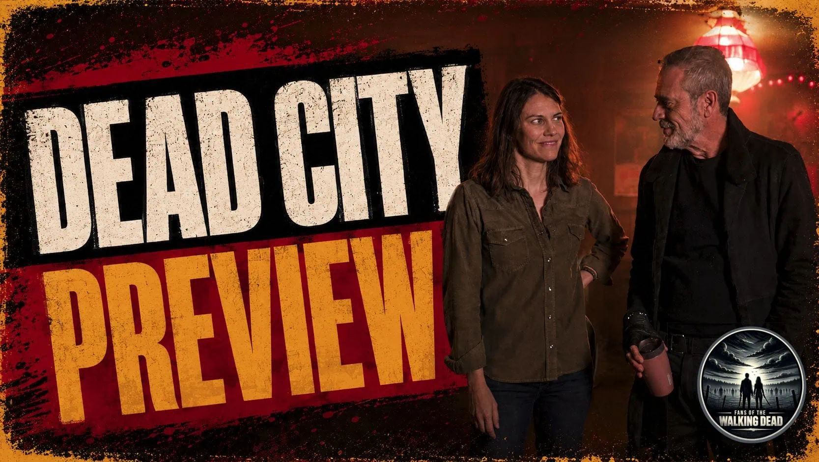 Maggie and Negan return with new Dead City season 3 cast members on AMC set tour