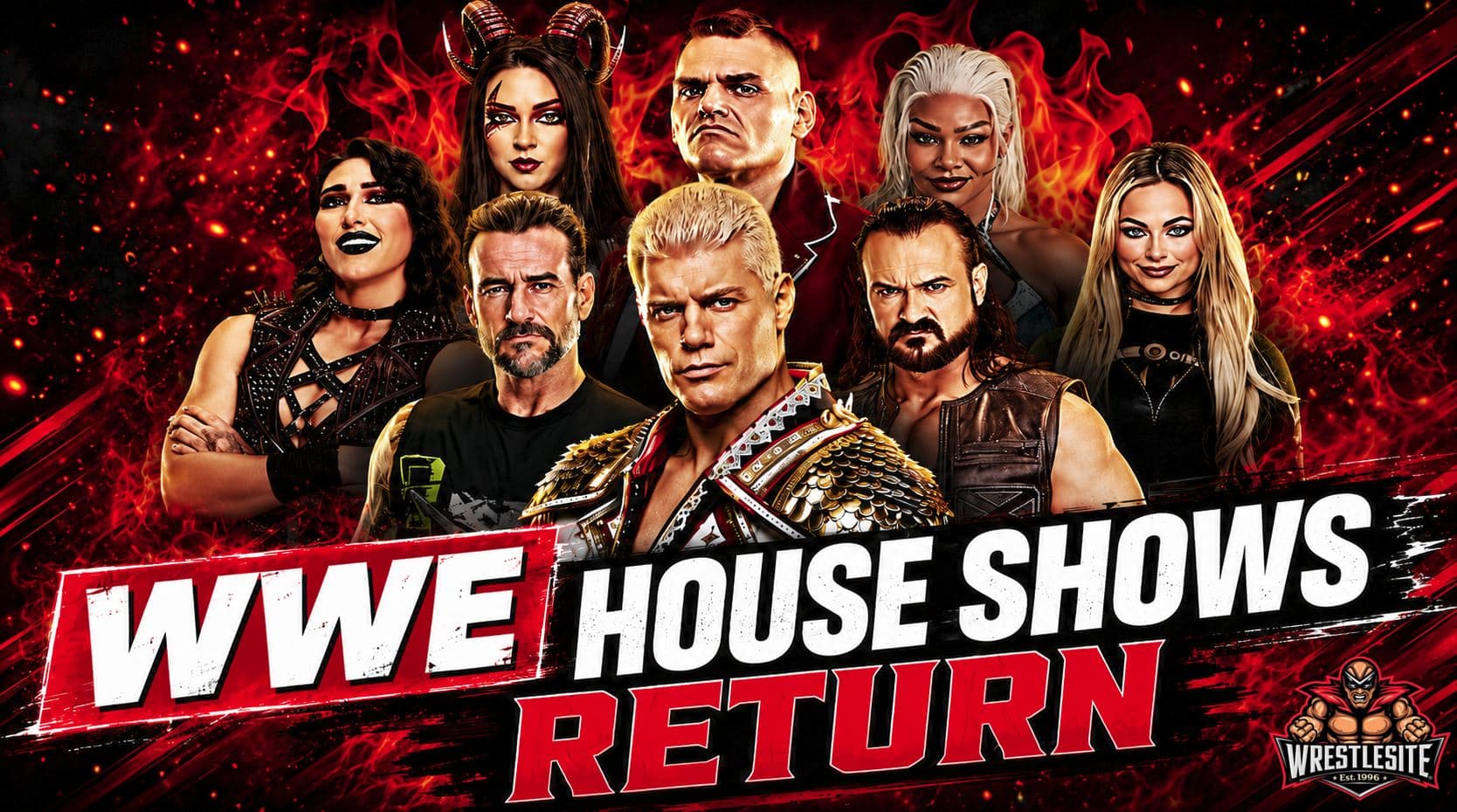 WWE Superstars appear on Summer Tour branding as company expands live house show schedule for 2026