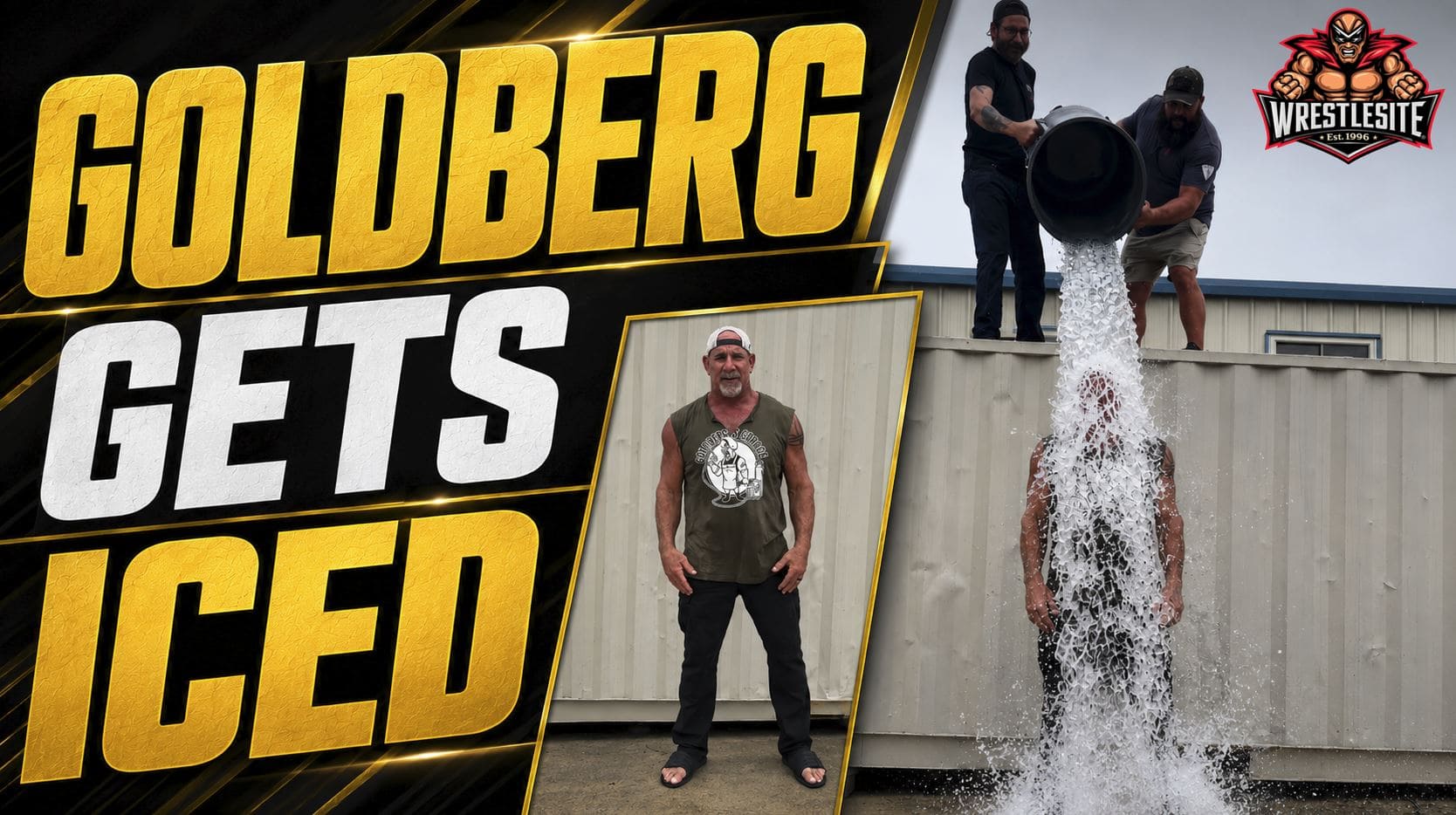 Goldberg reacts after taking ALS Ice Bucket Challenge and calling out Colorado Buffaloes football team