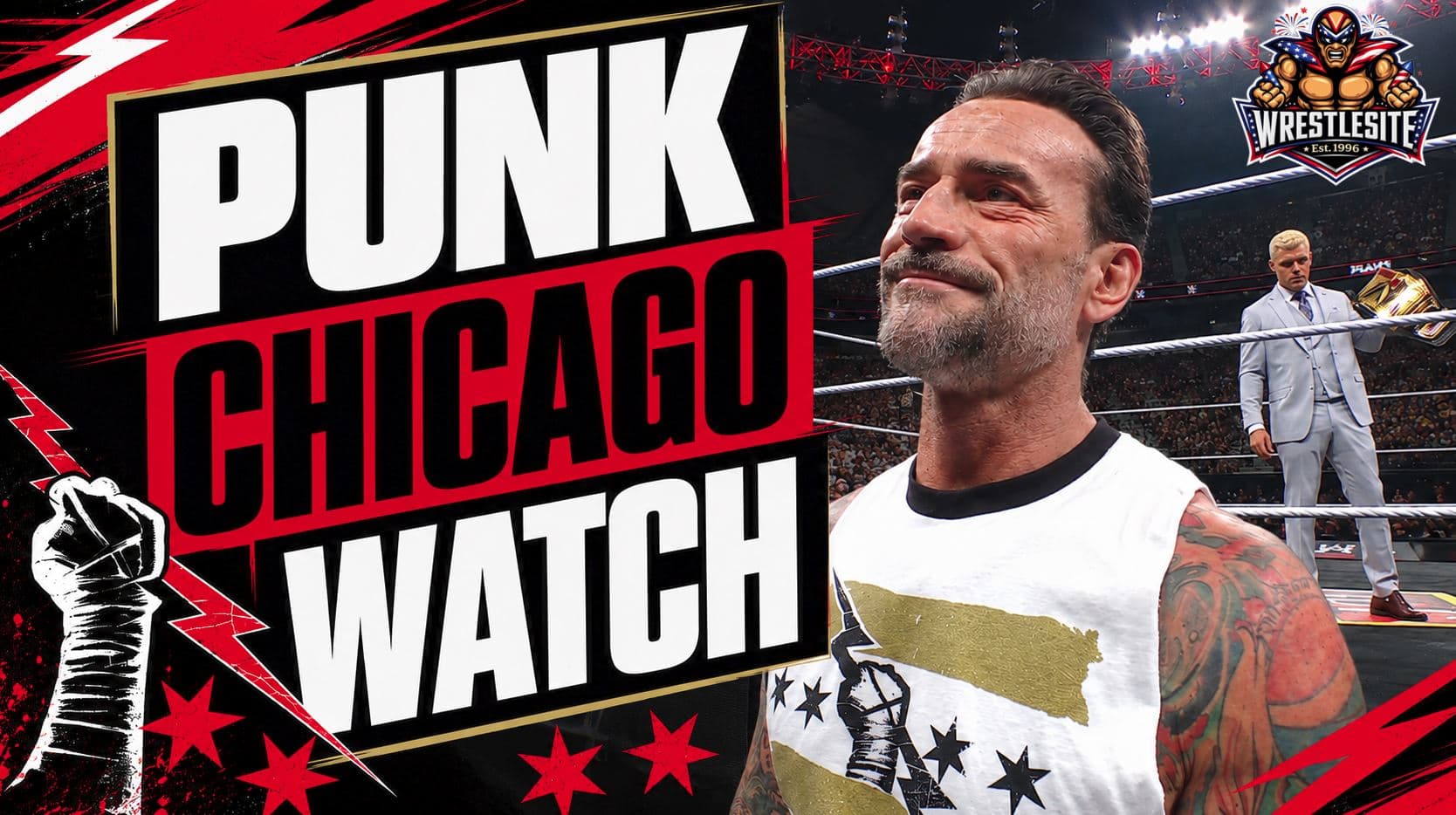 CM Punk appears on CFFC commentary before expected WWE RAW return at Allstate Arena in Chicago