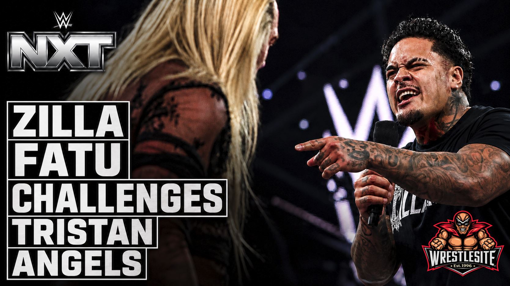 Zilla Fatu confronts Tristan Angels after personal insults over his family and NXT Heatwave championship loss