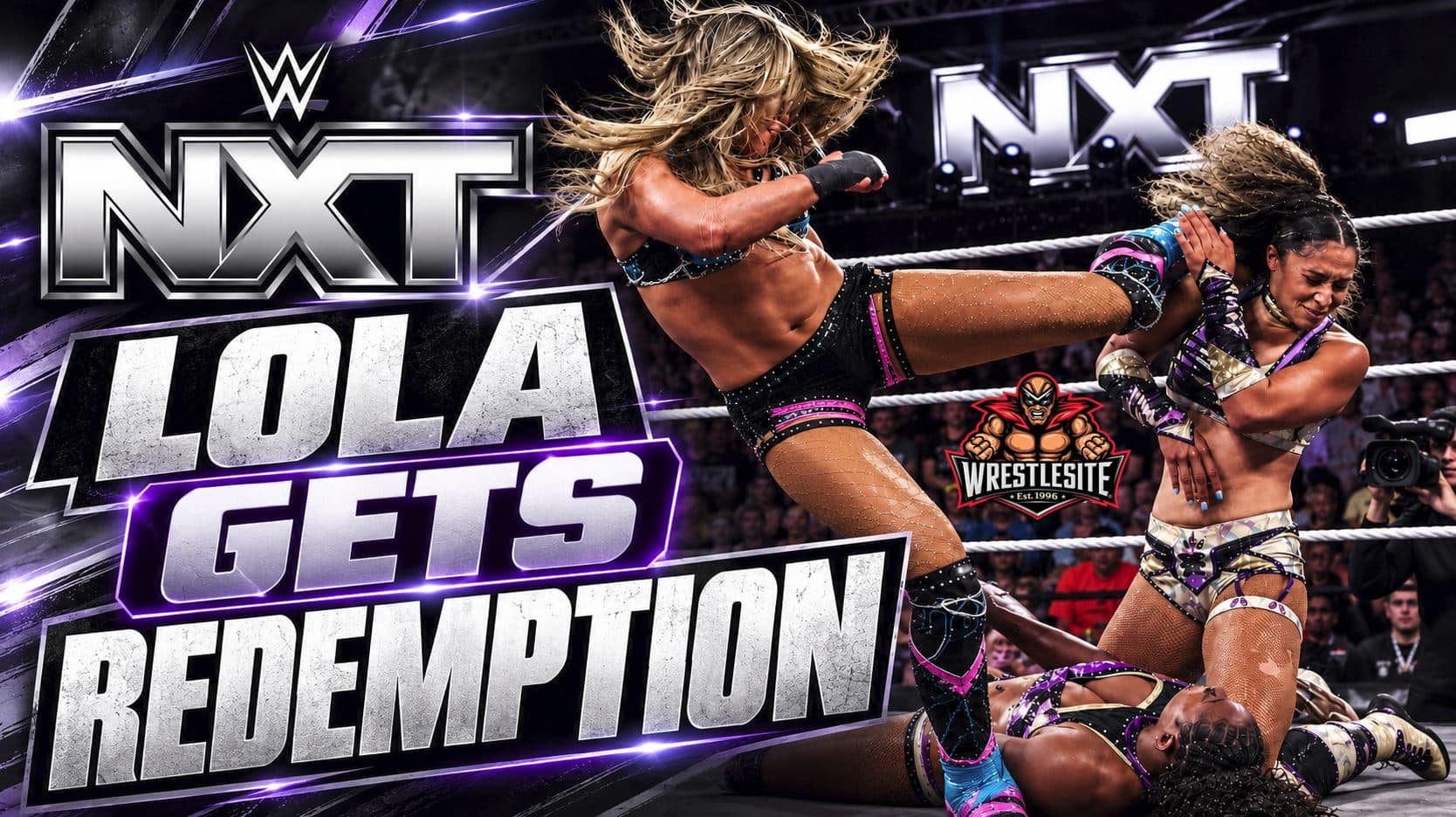 Lola Vice wins NXT triple threat match to earn another opportunity at the NXT Women's Championship