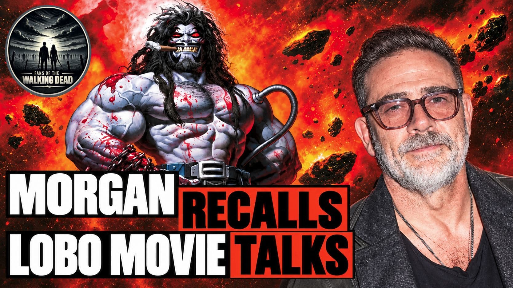 Jeffrey Dean Morgan discusses plans to play DC bounty hunter Lobo in an unmade movie