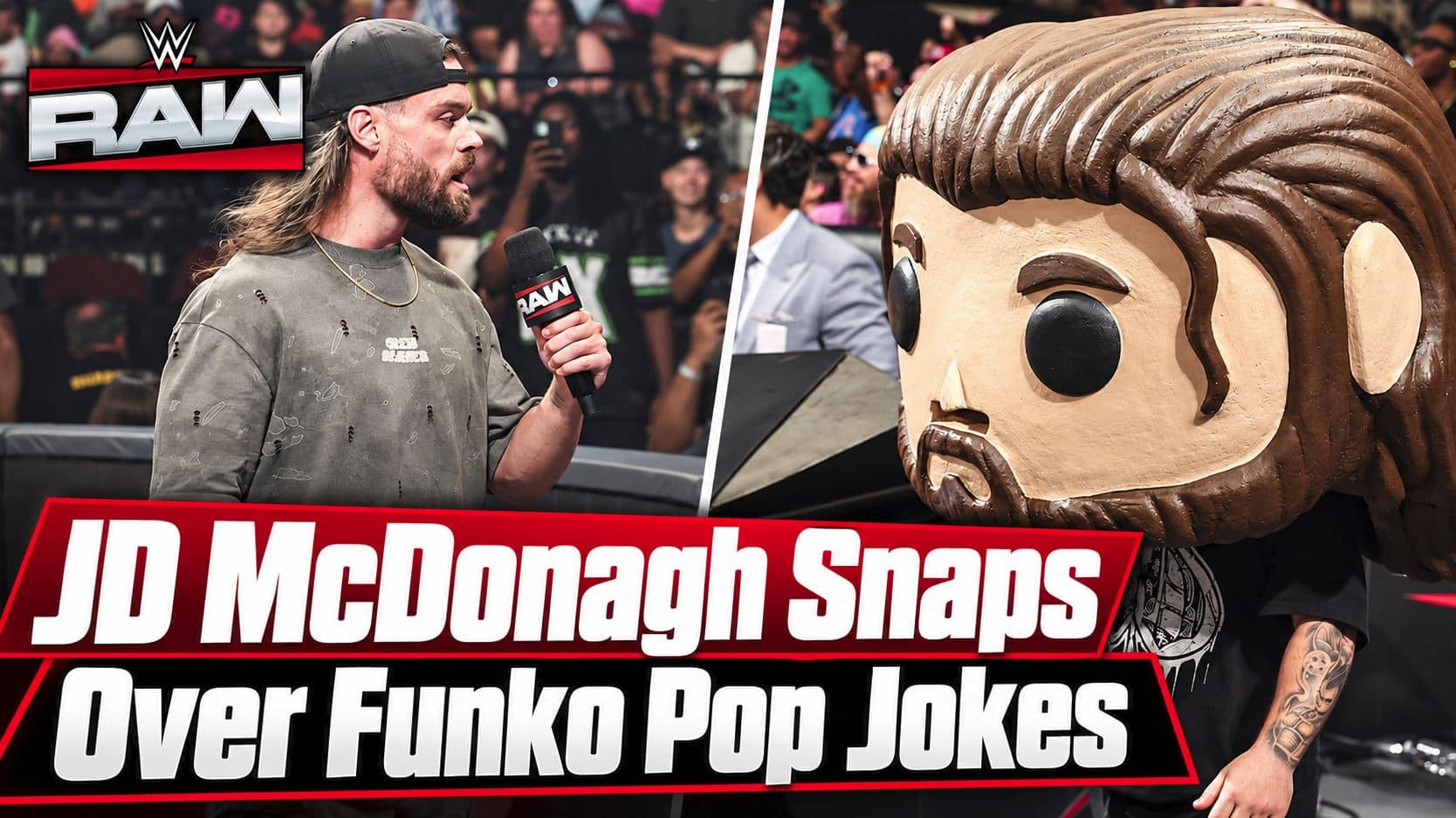 JD McDonagh Snaps Over Funko Pop Jokes