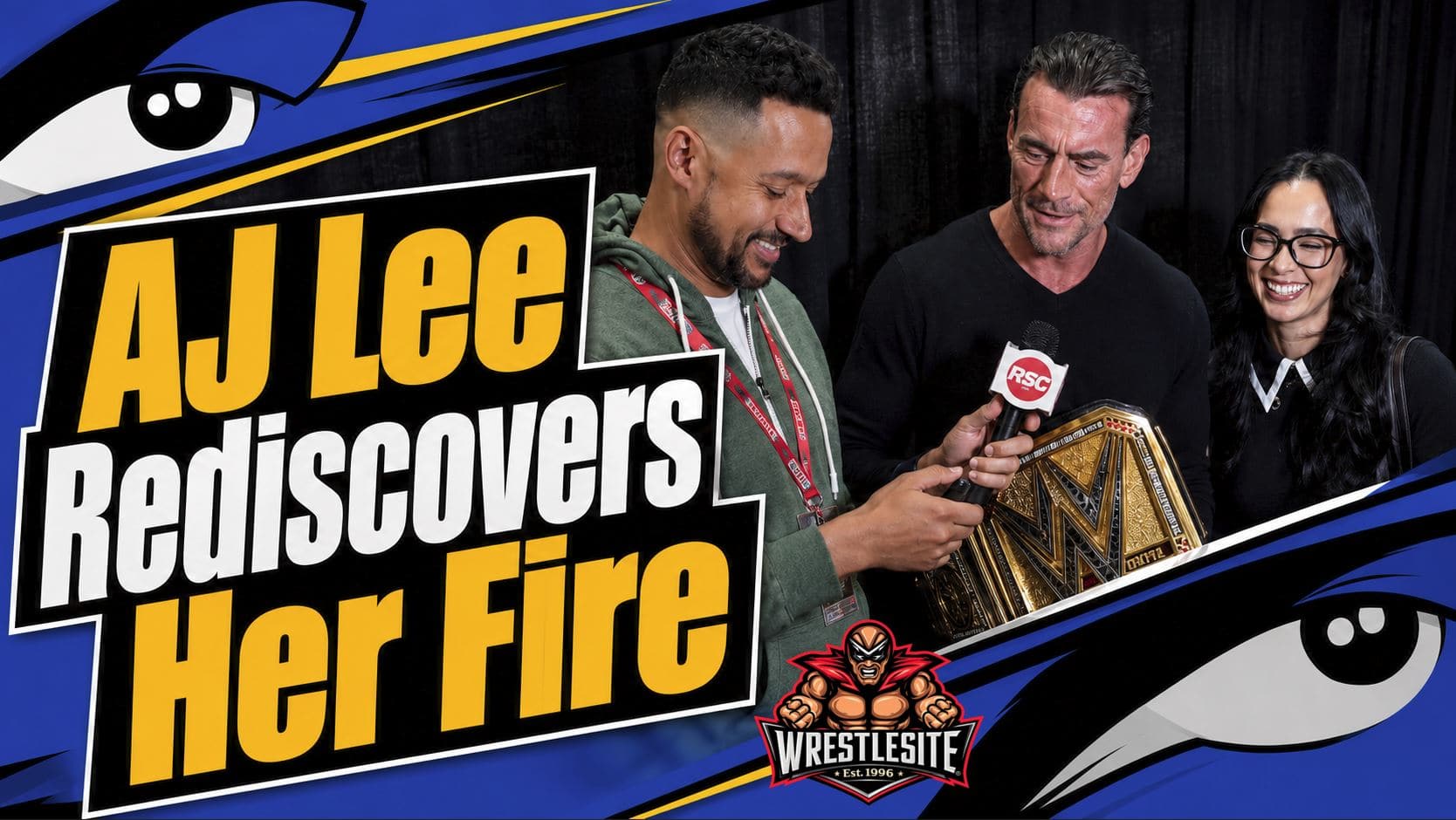 AJ Lee discusses rediscovering her competitive fire and aggressive wrestling style after returning to WWE