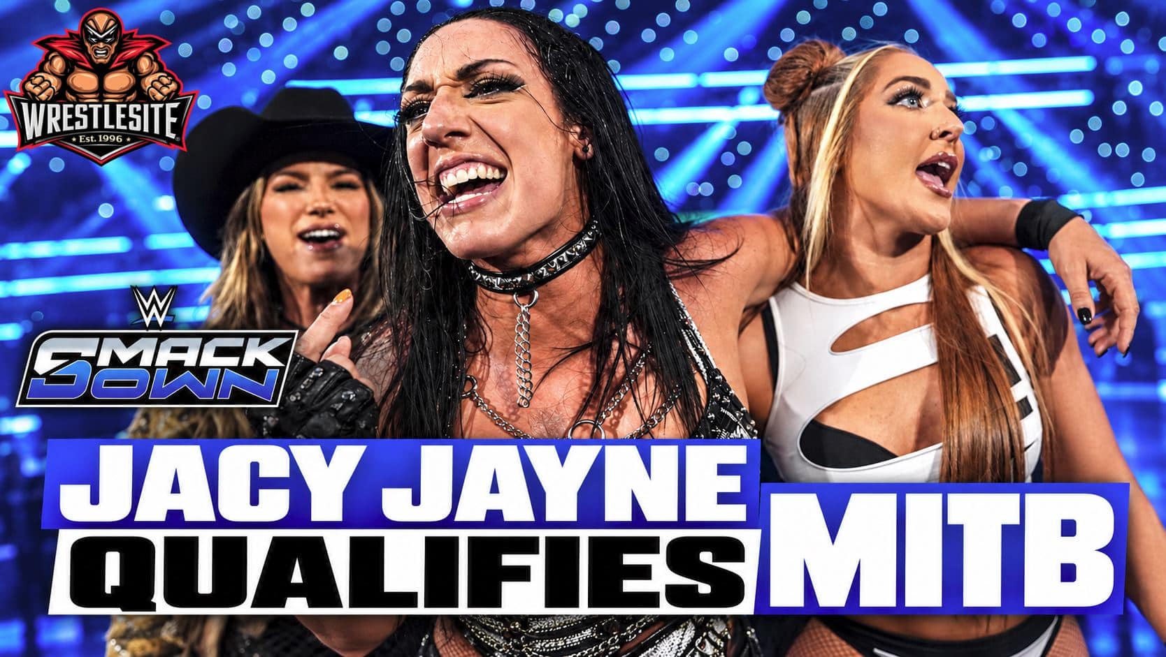 Jacy Jayne pins Alexa Bliss after Jade Cargill hits Jaded to qualify for Money in the Bank