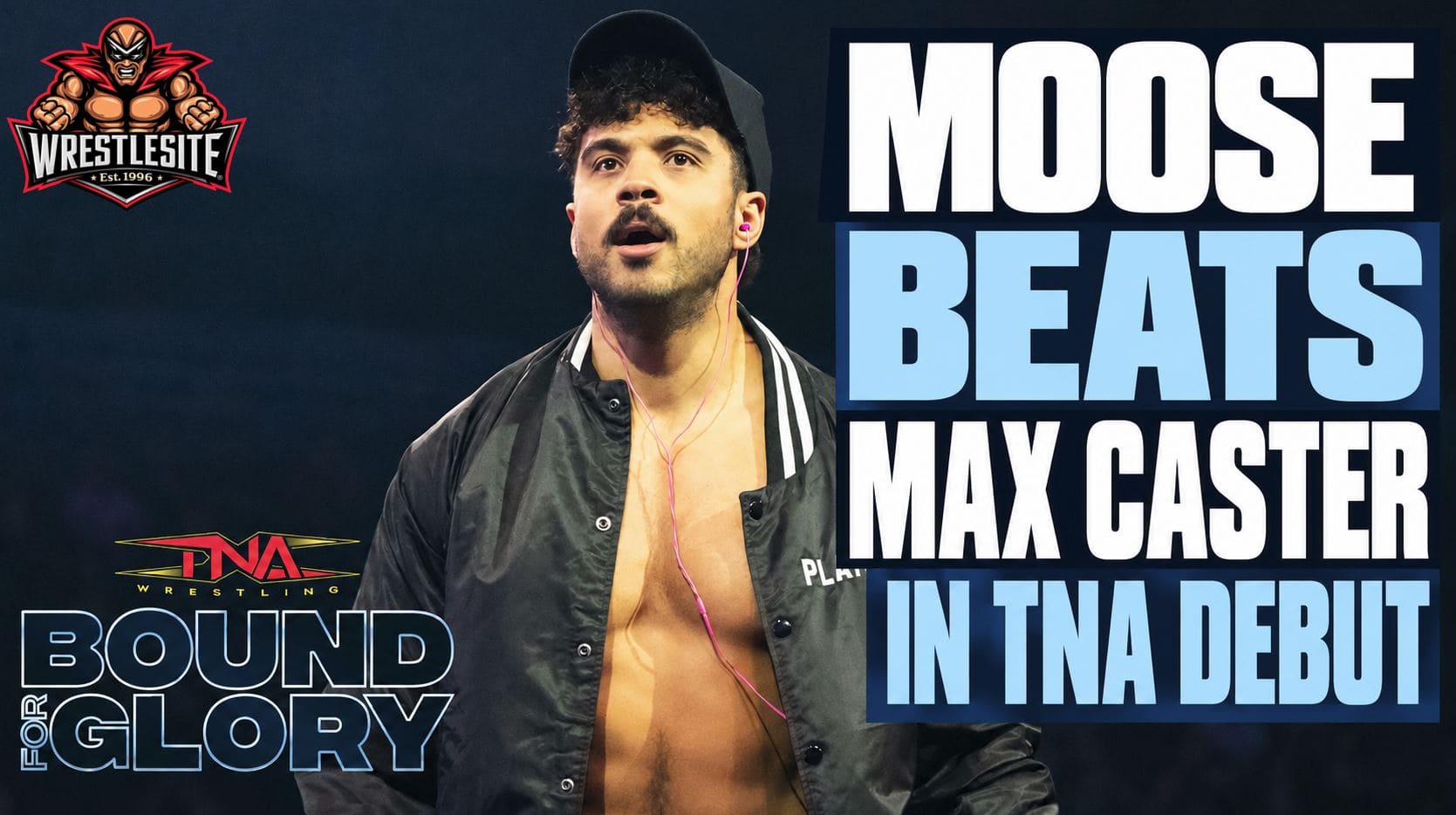 Moose Beats Max Caster in TNA Debut