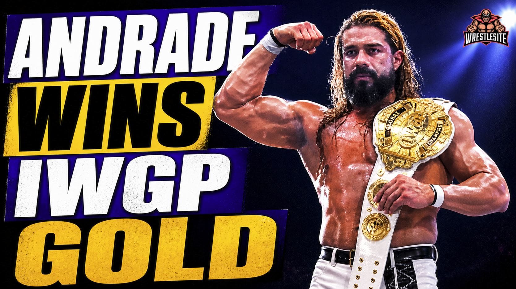 Andrade El Idolo defeats Yota Tsuji to win IWGP Global Title at NJPW Wrestling Dontaku event