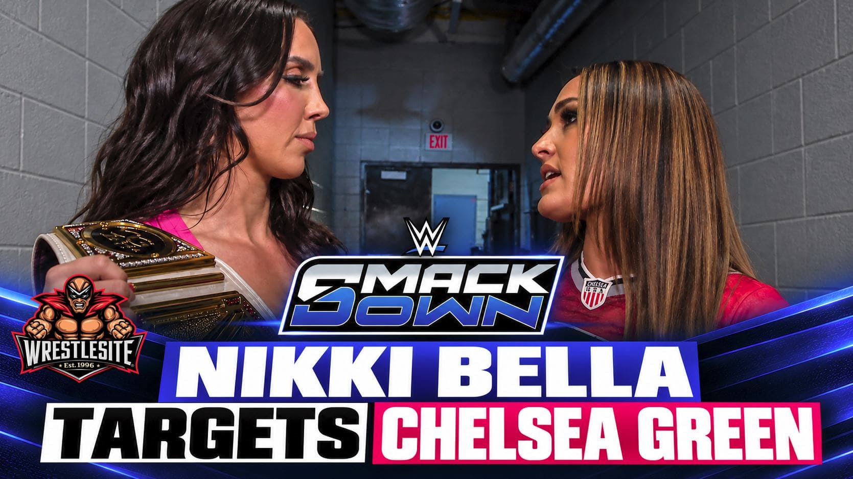 Nikki Bella confronts Chelsea Green and declares herself the next challenger for her championship on SmackDown