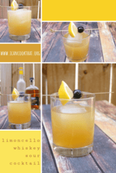 Limoncello Whiskey Sour